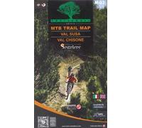 Val Susa. Val Chisone. MTB trail map. Ediz. italiana e inglese