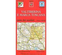 Val Tiberina e Marca Toscana. Carta escursionistica 1:50.000