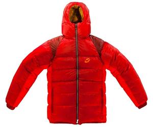 Valandre - Piumino in piuma d'oca - Troll Red/Camel - Taglia L - rosso