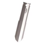 Valanga Mano Professionale Dentellata Liscio Titanio Cazzuola Utile Campeggio