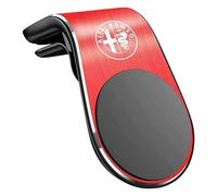 VALBEL Supporto Telefono Auto Magnetico, per Alfa Romeo Giulia Giulietta Stelvio Mito 156 159 147 Stabile e Robusto Regolabile a 360 Gradi per Presa d'Aria Dell'Auto per Universale Smartphone,B