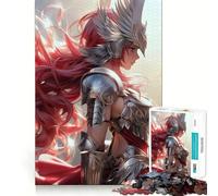 Valchiria Angelo Guerriero Puzzle da 1000 pezzi per ragazzi Gioco stimolante per la mente Incastri precisi senza spazi vuoti Attività rilassante di gruppo al chiuso (50x75cm)