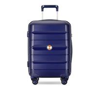 VALCLA Valigia Valigia Valigia da lavoro for il tempo libero di grande capacità Ruote universali Trolley da 20 pollici 24 pollici 28 pollici(Azul,24in)