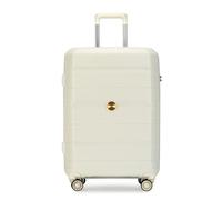 VALCLA Valigia Valigia Valigia da lavoro for il tempo libero di grande capacità Ruote universali Trolley da 20 pollici 24 pollici 28 pollici(White,28in)