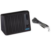 Valcom V-764-BK - Altoparlante da tavolo e da parete con pulsante a pulsante, colore: nero