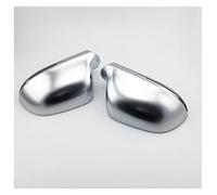 VALCRIBY Calotte Specchietti per Audi A4 B8 2009 2010 2011 2012 A3 A5 A6 Q3 Copertura dello Specchio dell'automobile Matte Chrome Argento Copertura dello Specchio Retrovisore
