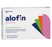 Valderma Alofin Donna - Integratore Valderma anticaduta per i capelli, 60 compresse