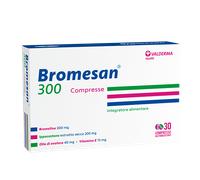 Valderma BROMESAN 300 30 COMPRESSE GASTRORESISTENTI SENZA GLUTINE SENZA LATTOSIO