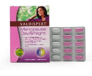 Valdispert Menopausa Day&Night Integratore Alimentare Con Melatonina E Magnesio 60 Compresse