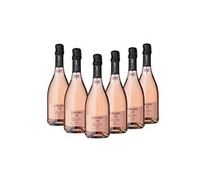 Valdo Elevantum Prosecco Doc Rosé Brut Millesimato - 750ml x 6