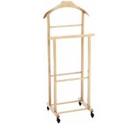 Valdomo 150/18 Doppio Indossatore da Camera, Legno, Beige (Naturale)