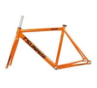 Valdoza Telaio Bici da Corsa 700C in Alluminio Leggero, Telaio Gara con sgancio rapido, Misure 49/52/55/58 cm, con Forcella Anteriore per Montaggio Semplice, Perfetto per Bici da Strada(Color-9,58cm)