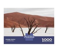 Vale della Morte della Namibia Puzzle punto panoramicos 1000 Pezzi Cartone Di Alta Qualità Per Adulti, Difficile Sfida EduGattoiva, Idea Regalo Natale, Decorazione Murale 70x50cm/1000pcs