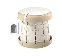 Vale di viaggio per bambino, comodo e igienico, 25.8x26,8 cm/10.16x10.55 pollici, bagno portatile e pieghevole, applicare per il bagno di emergenza, sicuro e non slip, per ragazzi ragazze