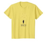 Vale la Pena Cercare: Ha Lasciato Il 99 per trovarmi Shepherd Maglietta, Bambini, Limone, 4 Anni