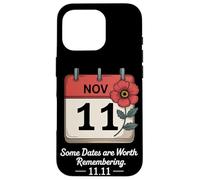Vale la pena ricordare alcune date 11 11 Veterans Day Custodia per iPhone 16 Pro
