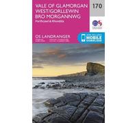 Vale of Glamorgan, Rhondda & Porthcawl (Map) OS Landranger Map