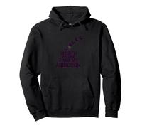 Vale più della mia Ispirazione per Il Recupero delle dipendenze Felpa con Cappuccio, Unisex per Adulti, Nero, L