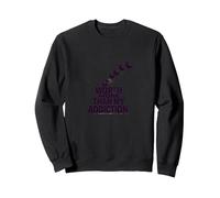 Vale più della mia Ispirazione per Il Recupero delle dipendenze Felpa, Unisex per Adulti, Nero, S