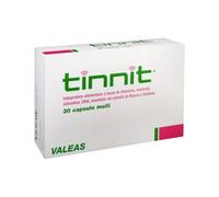 Valeas Tinnit 30 Capsule Molle - Integratore Antiossidante Per L'Apparato Uditivo