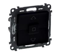 VALENA LIFE Interruttore di comando per tapparelle nero 756329