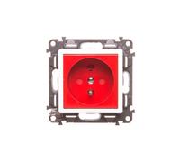 VALENA LIFE Presa singola con/e 2P+Z con blocco bianco 753191