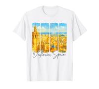 Valencia Spagna Spagna Viaggi Estate Maglietta