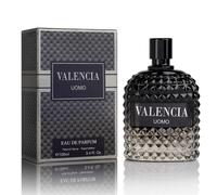 Valencia UOMO Eau De Parfum da Uomo - Fragranza Aromatica Legnosa - Un Tocco Floreale Miscelato con una Fresca Sfaccettatura di Note Minerali e S