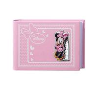 Valenti Argenti Album Linea Disney. Album in Pelle con placca in Argento a Tema Minnie Mouse. Album delle Dimensioni 15x20 cm. La referenza è d301 1ra