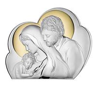 Valenti Argenti Quadro Sacro Capezzale Capoletto Sacra Famiglia Oro Nuvola