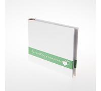 Valenti & Co - Promessa di Matrimonio - Album Fotografico Matrimonio Portafoto con dettaglio in Argento. Ideale Come Regalo per i Futuri Marito e Moglie, Promessa di Matrimonio