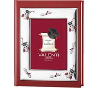 Valenti & Co. Album portafoto in Argento Gufetti Laurea 25x30 cm