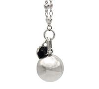 Valenti&Co - Collana Chiama Angeli in Argento con Charm Cuore Idea Regalo per Mamme o come Portafortuna