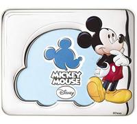 Valenti&Co_Cornice Portafoto dipinto con tecnica 3D_Argento_Mickey Mouse_Disney_13x18