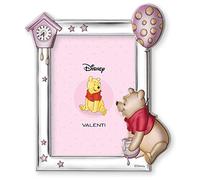 Valenti&Co_Cornice Portafoto dipinto con tecnica 3D_Argento_Winnie the Pooh_Disney_13x18
