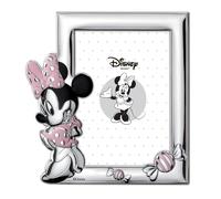 VALENTI & CO Disney Baby Minnie Mouse Idea Regalo Cornice per Foto in Argento da