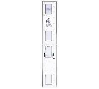 VALENTI & CO. - Disney Baby - Carica dei 101 - Metro da Parete per Bambini con Portafoto Multipo Ideale come Regalo Decorazione Cameretta Bambino