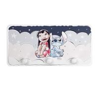 VALENTI & CO. - Disney Lilo e Stitch - Appendino in legno stampato con dettagli in rilievo in argento - Perfetto Come Attaccapanni Da Porta, Attaccapanni Da Muro o Porta Asciugamani Bagno