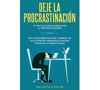 Valentia Espejo Deje la procrastinación (Tascabile)