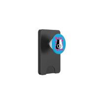 Valentin Retro cuore gatto gatto gatto donna anni '60 uomo bambino adolescente PopSockets PopWallet per MagSafe