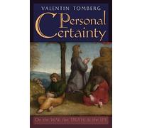 Valentin Tomberg Personal Certainty (Tascabile)