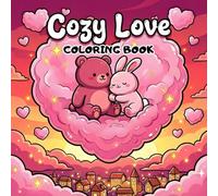 Valentine Cuties Coloring Book for Adults and Teens: Cute & Cozy Valentine’s Day Animals | Bold and Easy Designs for Relaxation, Stress Relief and Hygge Vibes