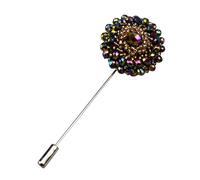 Valentine Gemma Spilla da Bavero Diamante Cristallo Bouquet di Fiori Decorato UK