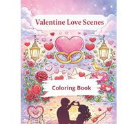 Valentine Love Scenes Coloring Book