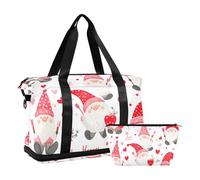 Valentine Red Dwarf Grande Borsa da Viaggio Pernottamento Trasporto Borsa con Tracolla Regolabile per Trekking Pieghevole, Valentine Nana rossa, 1 size