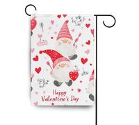 Valentine Red Dwarf vacanze giardino bandiere per esterno colorato banner per la decorazione del portico 28x40 doppia faccia
