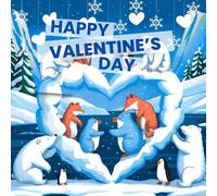 Valentine’s Day Coloring Fun for Kids: Easy and Cute Valentine Coloring Pages with Hearts, Animals, and Friendship Themes for Children