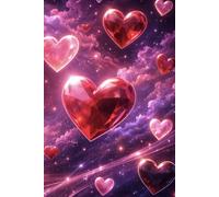 Valentine’s Day Love Journal | Romantic Fantasy Aesthetic Heart Design | Writing, Notes & Memories: A Beautiful Gift for Romantics, Partners, Friends & Anyone Who Loves Modern Fantasy Valentine Art