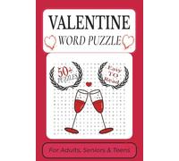 Valentine Word Search Puzzle Book: Romantic & Relaxing Love-Themed Word Search Puzzles for Valentine's Day | 6x9 inches | 110 Pages | 50+ Puzzles... Gifts for Vacations, Holidays and Free times