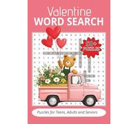 valentine word search puzzle book: word searches with easy to read print about valentine, valentines day, romance and more|6*9 inches 110 pages|50+ puzzles...Gift for vacation, holidays and free times